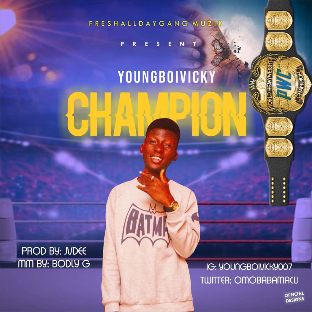 Youngboivicky champion