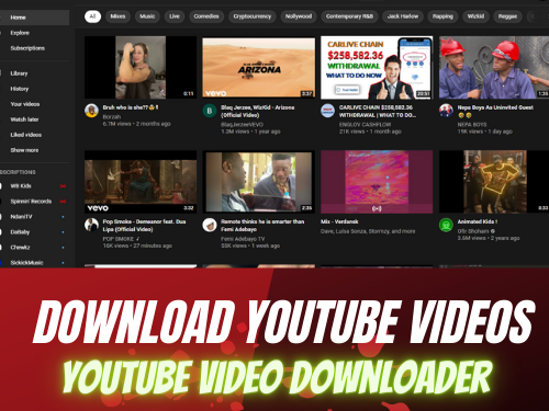 YouTube Video Downloader Logo edited