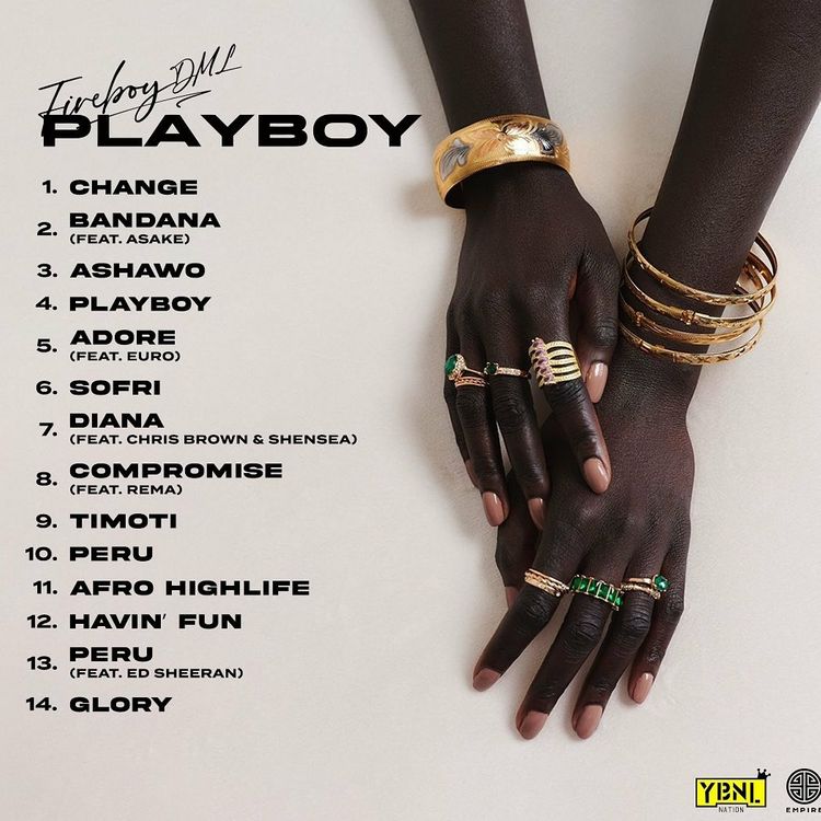 Playboy album tracklist
