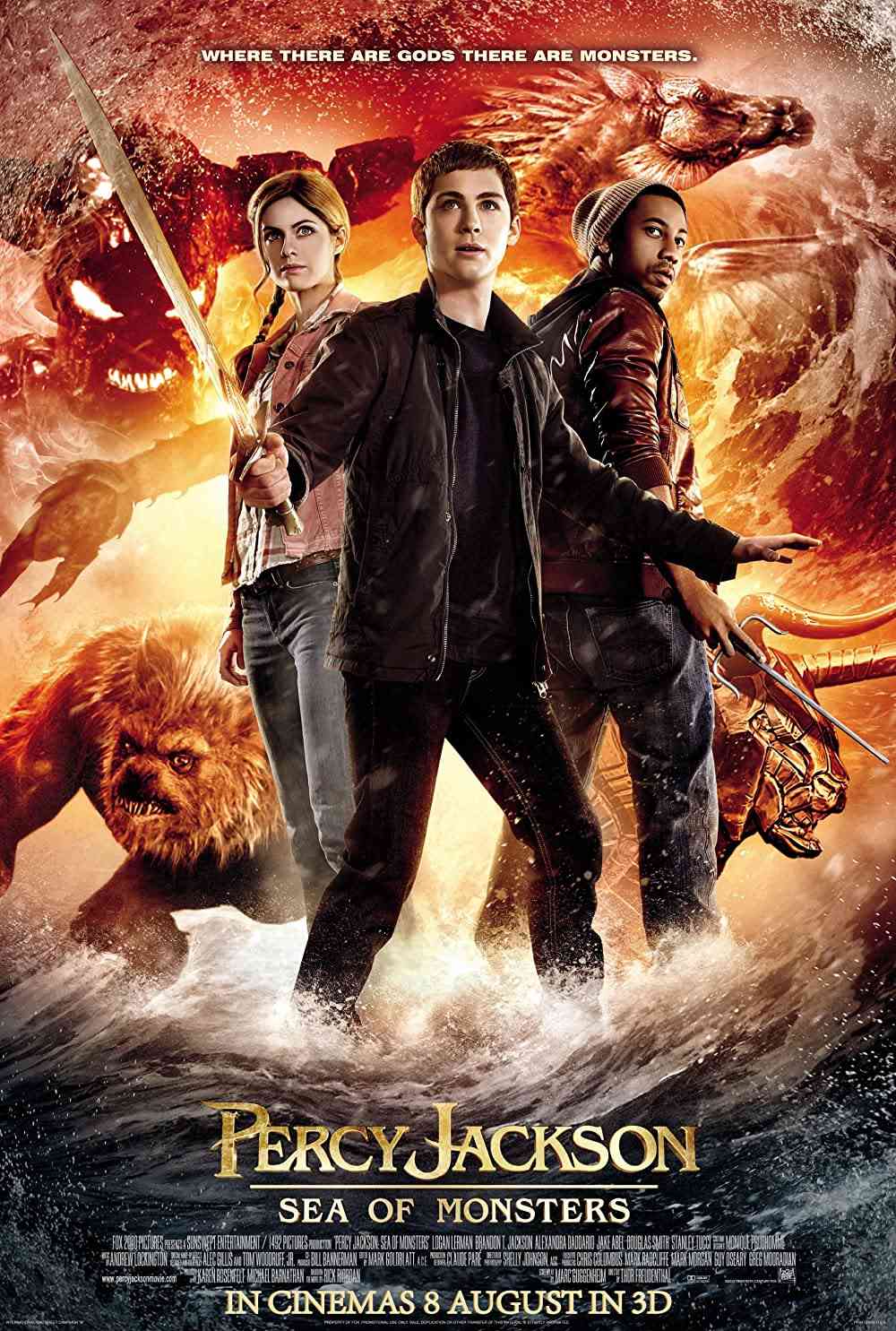 Percy Jackson: Sea Of Monsters (2013) [Fantasy] - Netnaija Movies
